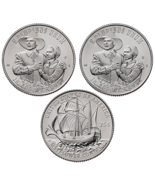 1776~2026 P&amp;D Semiquincentenial Mayflower Compact Quarter 2 Coin Set Ins... - $4.70