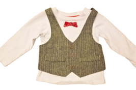 Little Maven 12 mth Boy Bow Tie Suit Formal Party Christening Wedding Gwen Stefa - £9.28 GBP