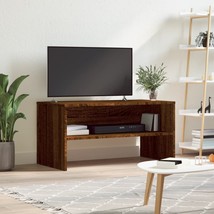 TV Cabinet Brown Oak 80x40x40 cm Engineered Wood - £30.71 GBP