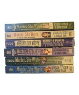 Lot Of 6 Murder She Wrote Books, A Slaying In Savannah, A Vote For Murde... - $12.60