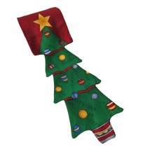 Jolly Holly Christmas Tree Shaped Ornaments Holiday Novelty Necktie - £17.76 GBP