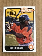 Marco Luciano 2020 Onyx Vintage Extended Giants - £8.48 GBP