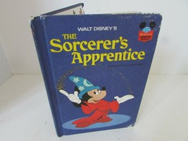 Walt Disney&#39;s The Sorcerer&#39;s Apprentice 1973 Random House Hardcover Childrens - £3.07 GBP