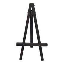 Mini Wooden Tripod Easel Display Painting Stand Canvas 4” Tall For Dollh... - £11.01 GBP