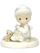 Precious Moments 1988 Meowie Christmas Figurine 109800 - £28.83 GBP