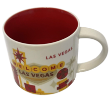 Las Vegas Starbucks You Are Here Collection Coffee Cup 2015 Red Yellow 14 fl oz - £14.38 GBP