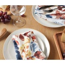 4-Pack Table Napkins  Polyester Colorful Leaf-Print 18&quot;X18&quot; Square Allen... - €6,59 EUR