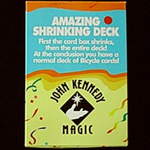 PRO Magic Amazing Shrinking Deck John Kennedy Perfect Opener 4 Card Trick C DEMO - £23.94 GBP