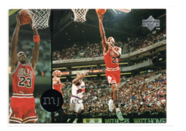 1994-95 Upper Deck MJ Decade Of Dominance Michael Jordan #J8 Chicago Bulls NM - £2.31 GBP