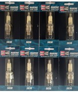 8/Pk Champion Marine Spark Plug 5838 Stainless Steel Replaces: L78V 833 833M 838 - €25,47 EUR