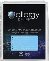 King Size Mattress Cover With Zipper For Allergy Relief. - £51.90 GBP