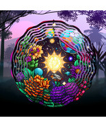 Beautiful Colorful Plants Wind Spinner 10&quot; /w FREE Shipping - €21,84 EUR