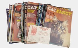 Vintage 35 Piece Lot Cat Fancy Magazines 1979-1983 Complete 1982 Publications - £77.86 GBP