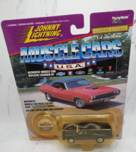 Johnny Lightning 1996 Muscle Cars USA Black 1966 Chevy Malibu - £4.74 GBP