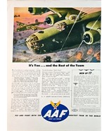 1944-WWII-Vintage Print Ad-ARMY AIR FORCES-AAF-Recruiting-Vintage - $14.29