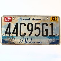 2013 United States Alabama Limestone County Passenger License Plate 44C95G1 - $14.92 CAD