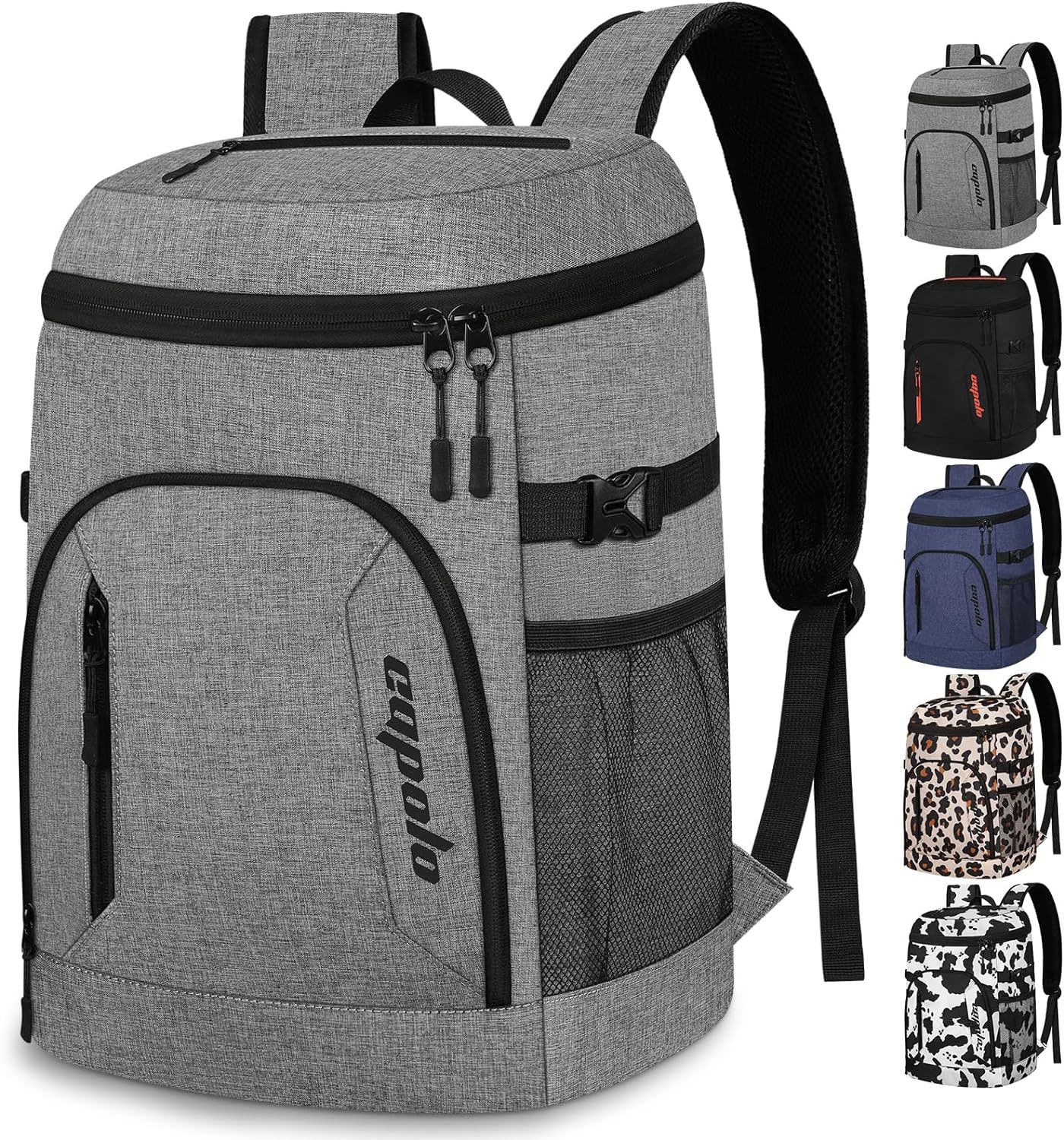 Cooler Backpack 30 Cans, Insulated Backpack Cooler Leak Proof Large Capa... - $39.94