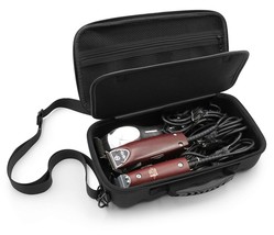 CASEMATIX Hair Clipper Barber Case Holds Three Electric Clippers, Hair Buzzers, - £35.39 GBP