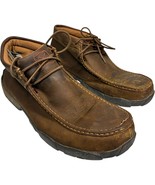 Twisted X Chukka Moc Brown Steel Toe Work Ankle Boots Shoes MDMST01 Mens... - $64.01 CAD
