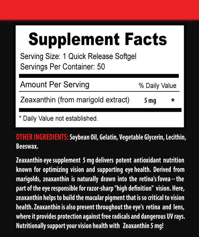 vision supplements - ZEAXANTHIN EYE HEALTH 3B - immune boom Item image 2