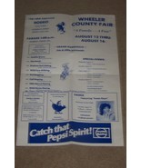 SUSAN RAYE, WHEELER COUNTY FAIR, FOSSIL, OREGON POSTER, 14X22 HEE HAW, S... - $38.49 CAD