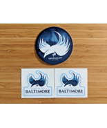 Drupalcon Baltimore 2017 logo sticker decal drink coaster Drupal confere... - $6.92