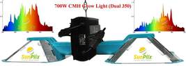SunPlix 630W (Dual 315W) IR remote dimming CMH  Ceramic Metal Halide gro... - £271.77 GBP+