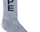 Dope Couture Superior Acrylic/Cotton Blend Grey Ankle Crew Socks NEW - $9.98