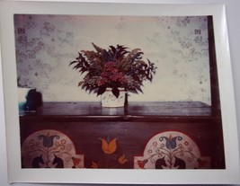 Vintage Flower Arrangement Color Photo 1950s - £1.53 GBP