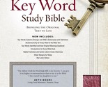 The Hebrew-Greek Key Word Study Bible: KJV Edition, Burgundy Genuine (Ke... - $72.22