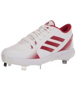 adidas Women&#39;s Purehustle 2 Baseball Shoe, White/Team Power Red/Solar Re... - £59.48 GBP