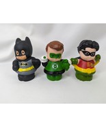 Fisher Price Little People DC Green Lantern Robin Bat Girl Figure Lot - $9.95