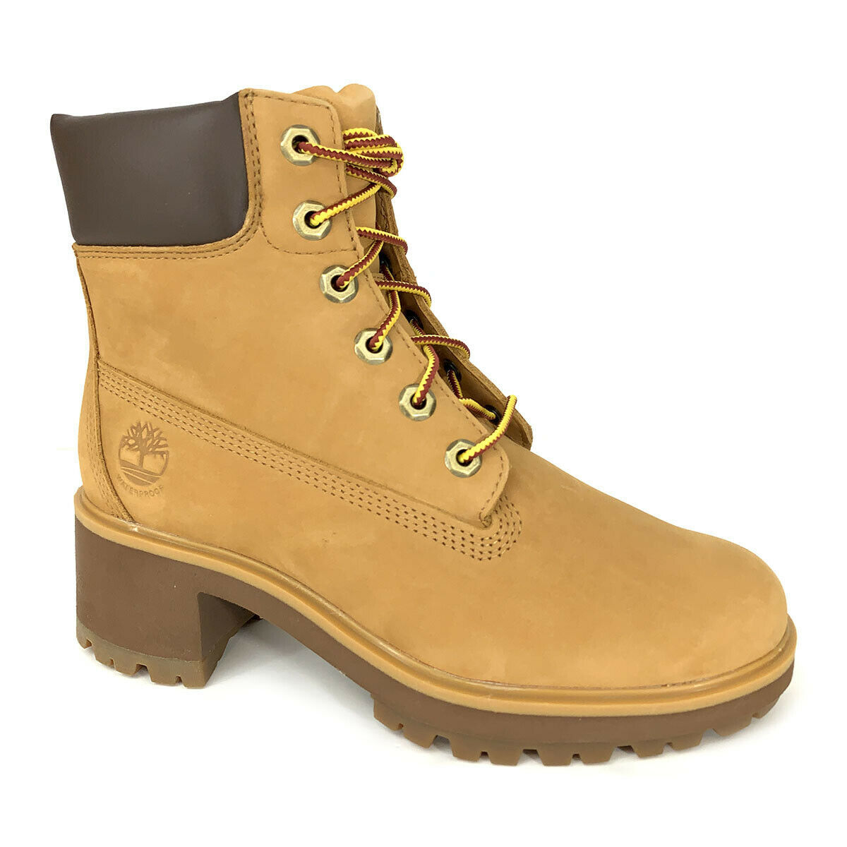 Timberland Women's Kinsley 6" Wheat Nubuck Waterproof Boots A25BS - $139.99
