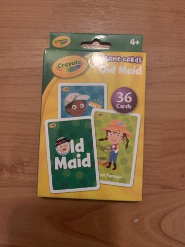 Old Maid Card Game by Crayola 36 Cards