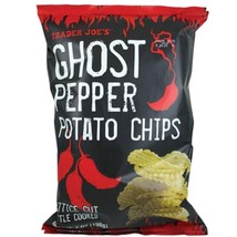 2 Packs Trader Joe&#39;s Ghost Pepper Potato Chip Kettle Cooked 7 oz Each Pack - £12.45 GBP