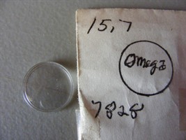 Vintage Omega Crystal 7828  15.7 NOS - $551.17 MXN