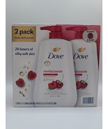 Dove Refreshing Body Wash Cherry &amp; Chia Milk Set Of TWO JUMBO 30.6 Oz Ne... - $612.78 MXN