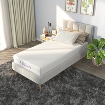 Medium Firm Twin Xl Size Bamboo Charcoal 8 Inch Napqueen Memory, Bed In A Box. - £144.60 GBP