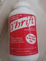 Thrift 2 lb. Thrift Drain Cleaner,   375 - $29.00