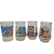 Welch's Glass Jars Land Before Time Dr. Seuss Peanuts Lion King Lot Of 4 Vtg - £15.53 GBP