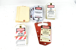 Mixed Lot Of Lockout Tags - £23.35 GBP