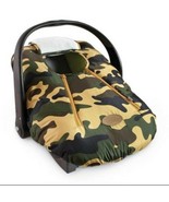 cozy cover Black White Camo infant carrier cover - $45.00