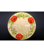 Pier 1 Imports Olivia Pattern Salad Plate Red Poppies Set of 4 11 Inch R... - $1,104.99 MXN