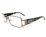 Versace Eyeglasses Frames MOD. 1163-B 1013 Brown Marble Crystals 52-16-130 - $102.63