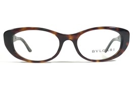 Bvlgari 4057-B 851 Eyeglasses Frames Tortoise Round Cat Eye Full Rim 52-17-135 - $168.12