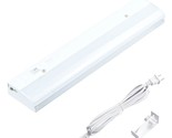 Led Cabinet Light Set, 12 Inch Plug In Under Counter Light Fixture Warmw... - $37.99