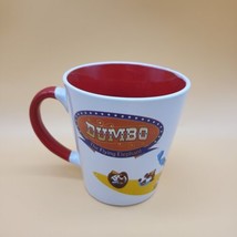 Walt Disney Mug Dumbo The Flying Elephant 12 oz Coffee Tea Cup Big Top Red - £10.22 GBP