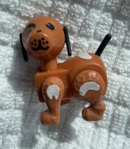 Vintage Fisher-Price Little People Play Family Farm Brown Dog - £7.58 GBP