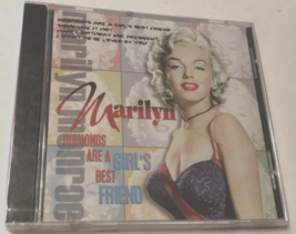 $20 Marilyn Monroe Diamonds Are Girl&#39;s Best Friend KRB 8025-2 Vintage 90s CD New - £21.21 GBP