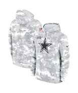 Mens Arctic Camo Cowboys 2024 Salute to Service Pullover Hoodie - Dallas - $69.90